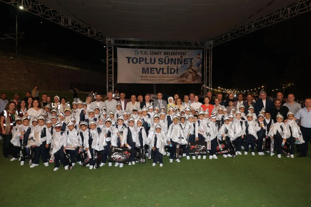 İzmit Belediyesi 102 çocuğu toplu sünnet etti