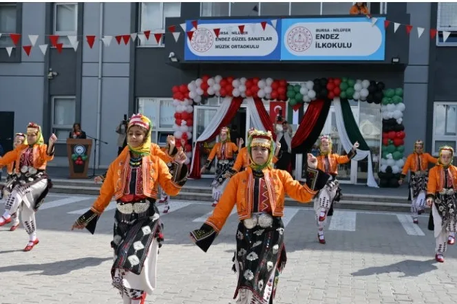 Bursa’da 2026‑2027 ilk ders zili Endez İlkokulu’nda çaldı