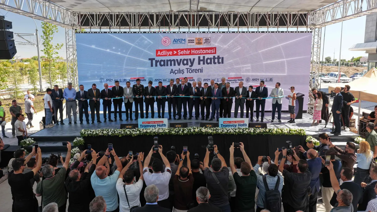 Konya'nın raylı sistem ağının gücüne güç katıldı