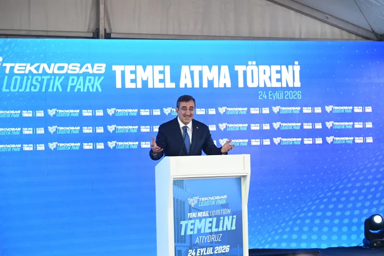 Bursa'yı dünyaya bağlayacak dev yatırım... TEKNOSAB Lojistik Parkı'nın temeli atıldı