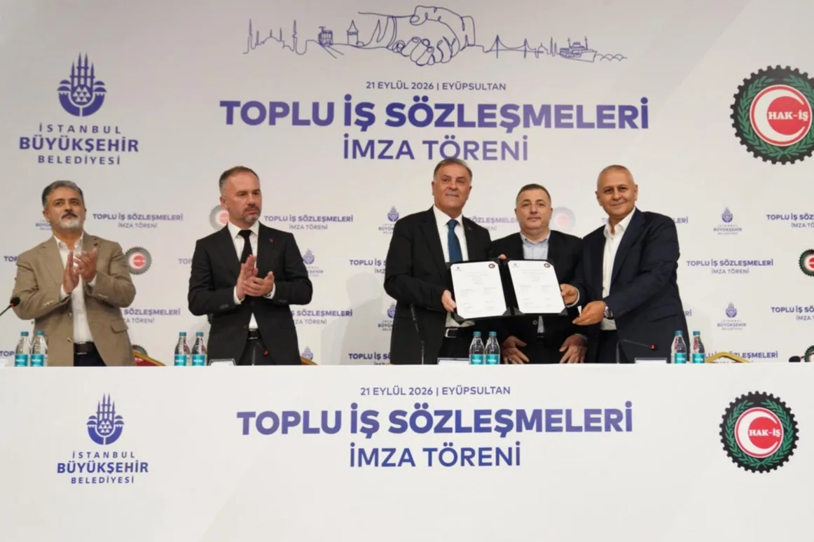 İBB ile HAK-İŞ arasında 45 binli toplu iş sözleşmesi imzalandı