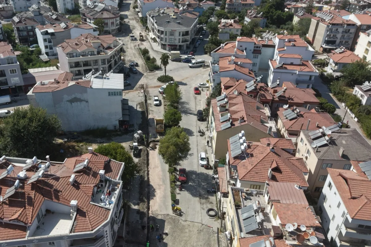Dalaman'da 48 bin metre içme suyu hattı yenilendi