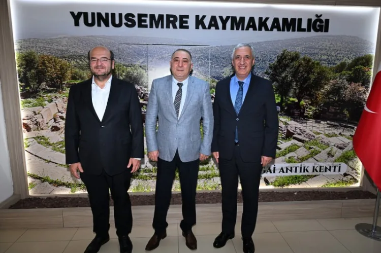 MASKİ'den Kaymakamlara hayırlı olsun ziyareti