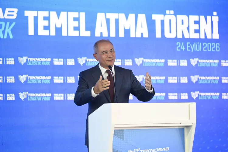 Bursa'yı dünyaya bağlayacak dev yatırım... TEKNOSAB Lojistik Parkı'nın temeli atıldı