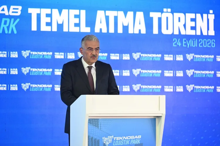 Bursa'yı dünyaya bağlayacak dev yatırım... TEKNOSAB Lojistik Parkı'nın temeli atıldı