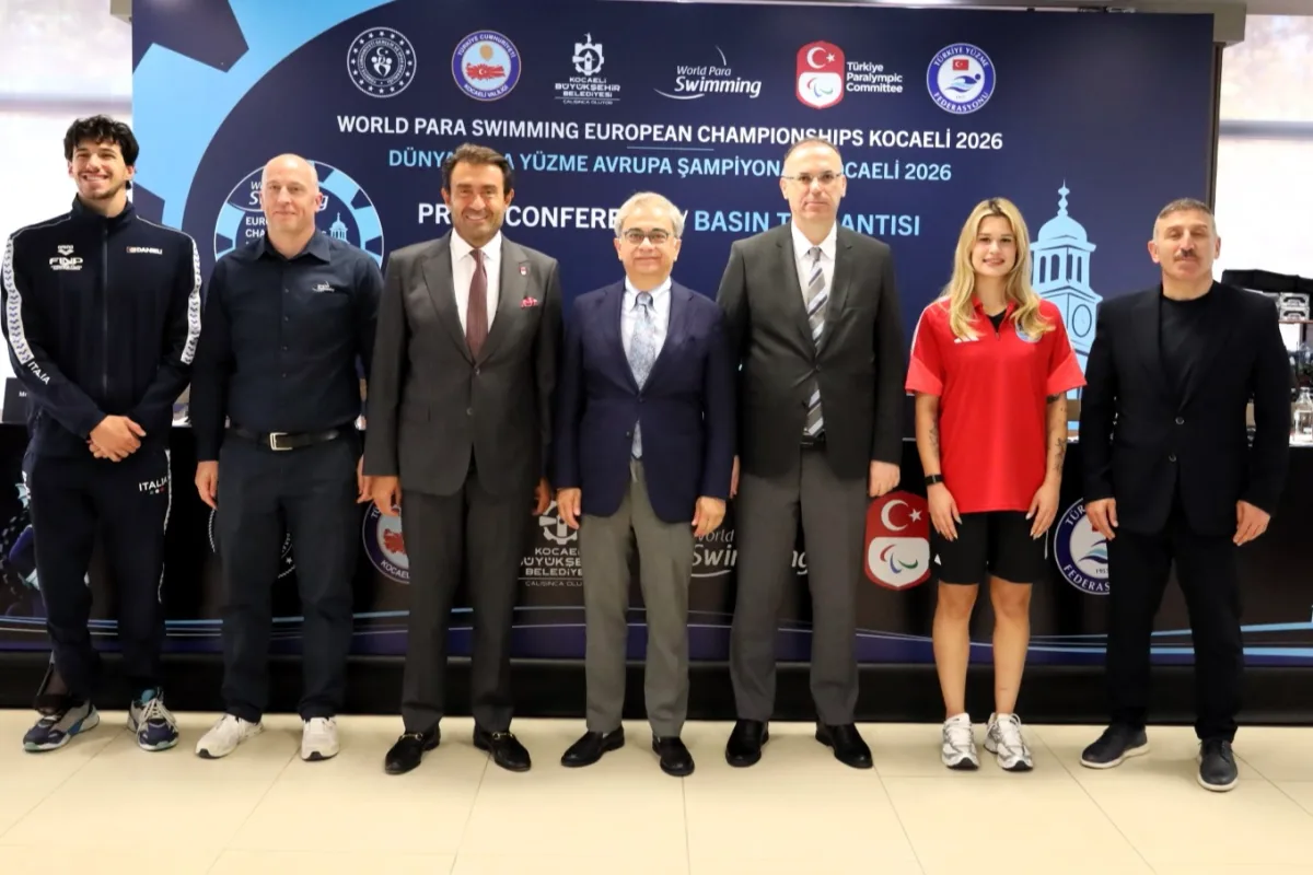Kocaeli 2026 Avrupa Para Yüzme Şampiyonasını Tanıttı