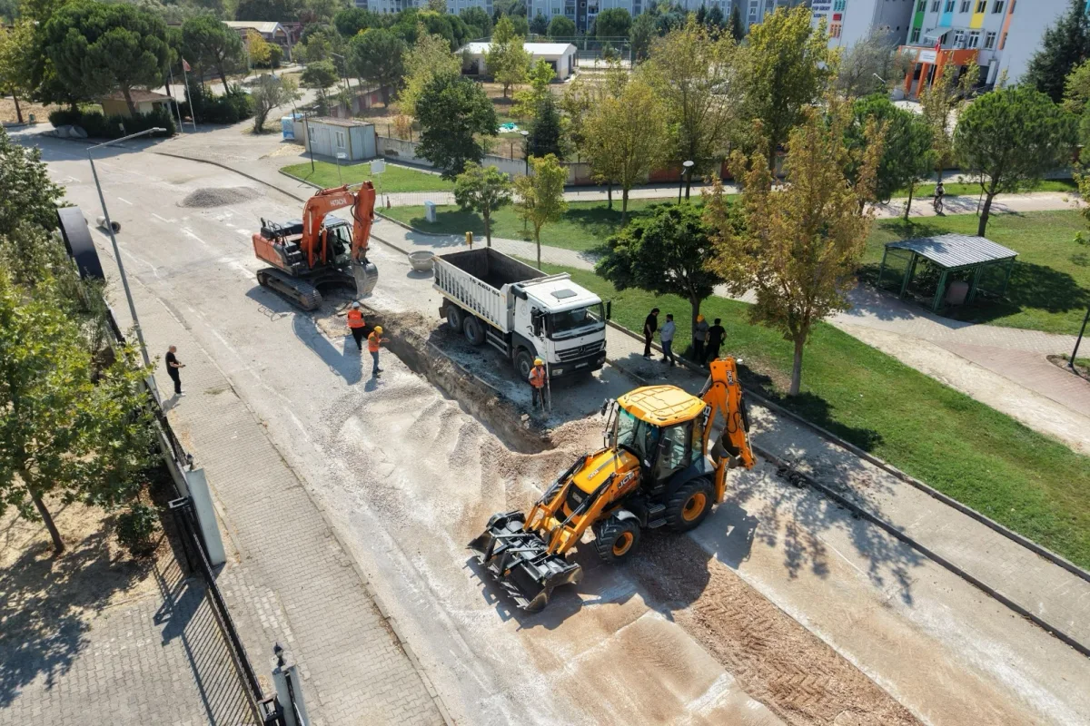 Kayapa TOKİ'ye 600 metre yağmur suyu hattı: Su baskını riski bitti
