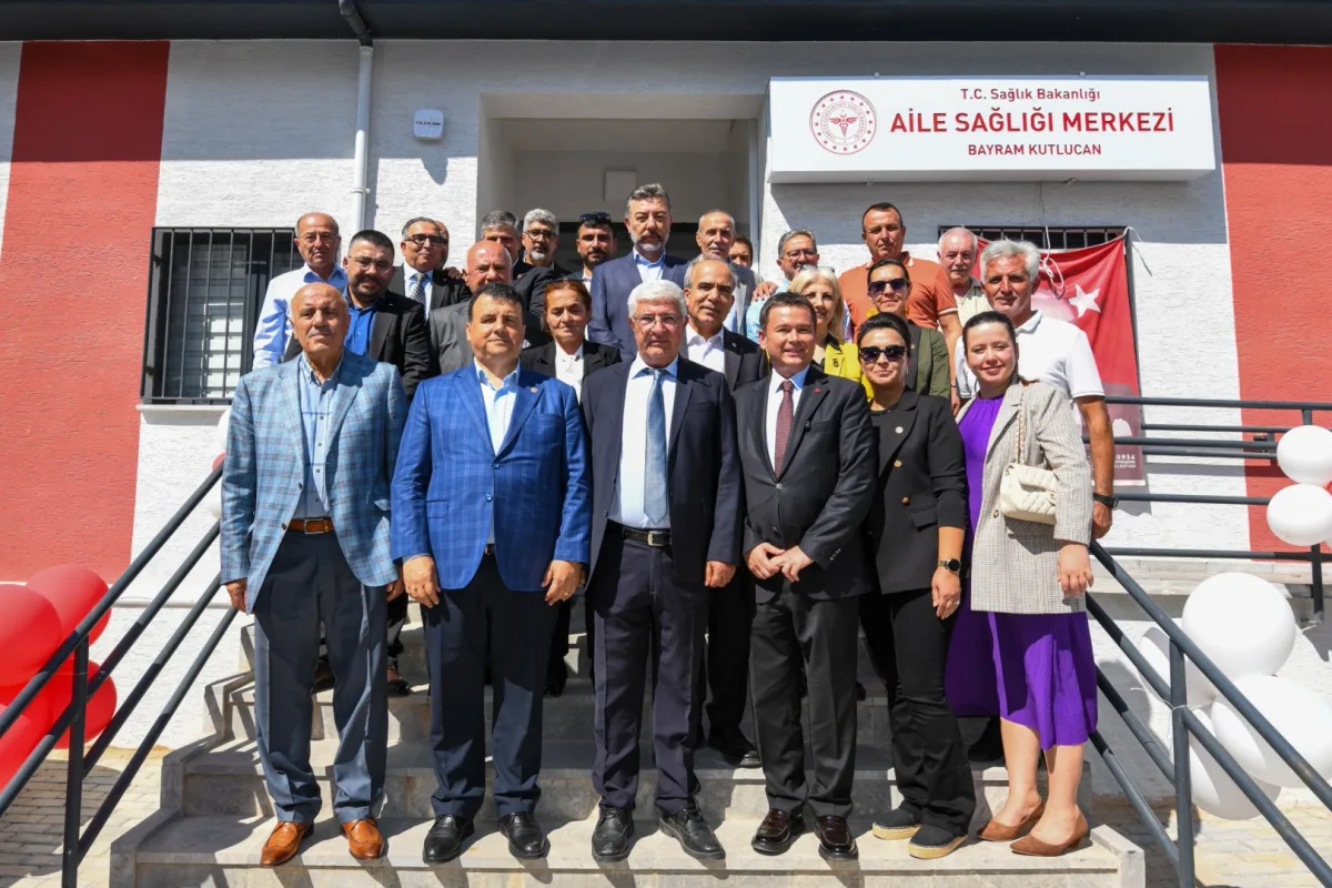 Bursa Osmangazi’de Aile Sağlığı Merkezi ve Çocuk Parkı Açıldı