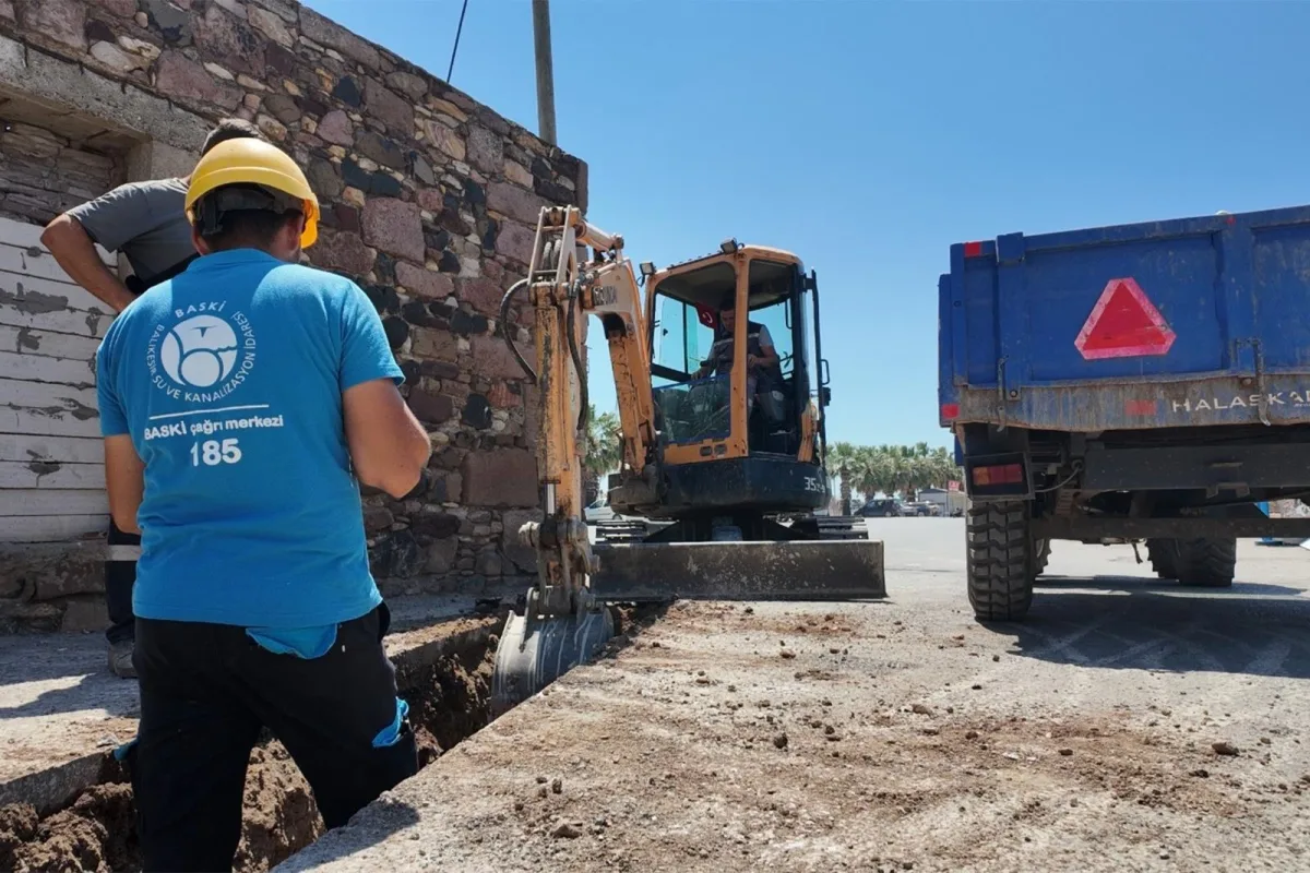 Cunda'da atık su sorunu bitti: Kalıcı kanalizasyon