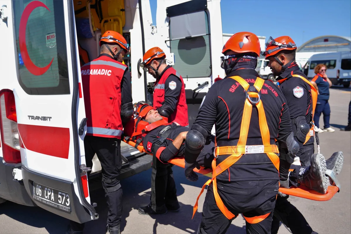KEÇ-TİM, AFAD simülasyon merkezinde nefes kesen tatbikat