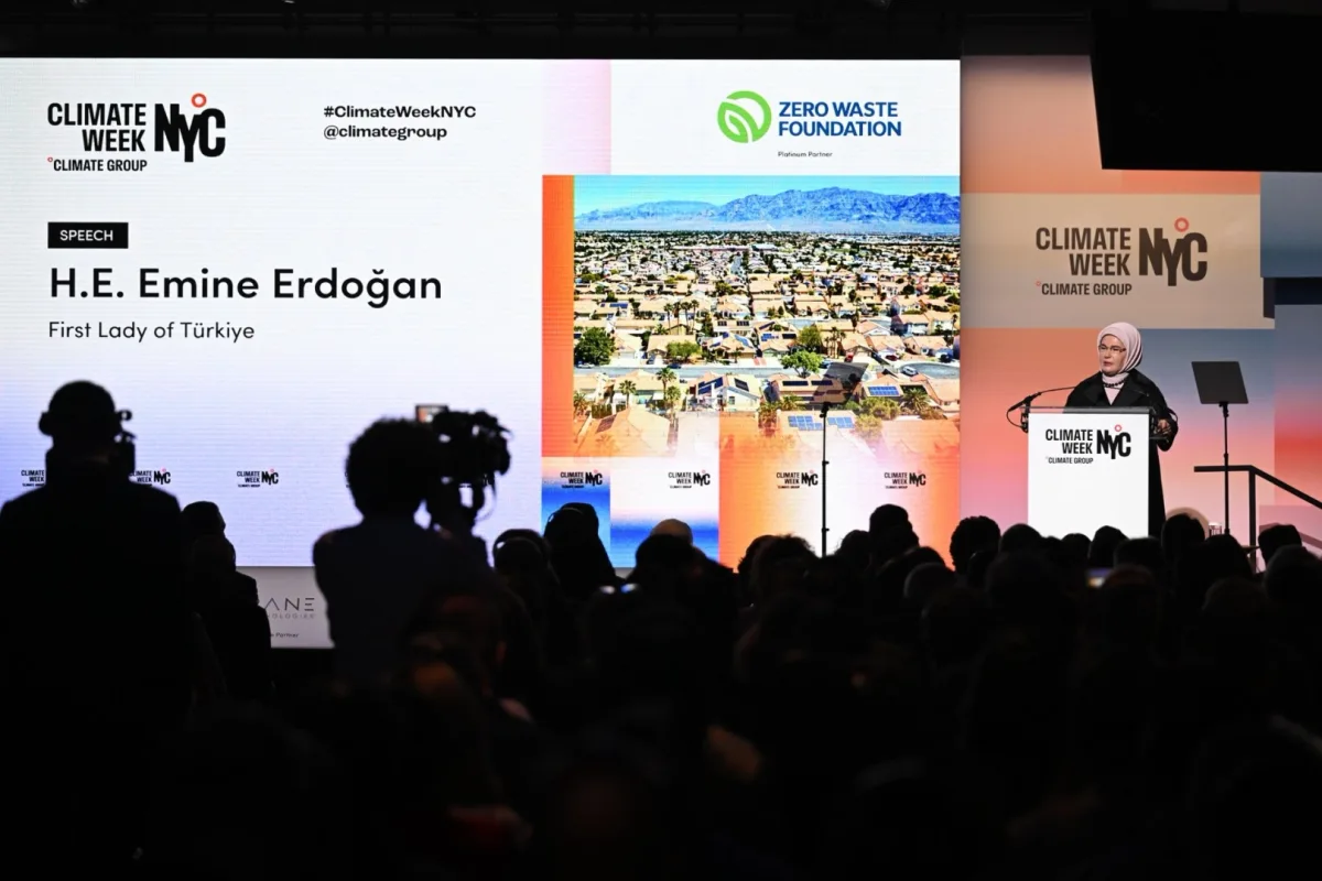 Emine Erdoğan, New York'te Sıfır Atık vurgusu