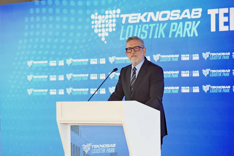 Bursa'yı dünyaya bağlayacak dev yatırım... TEKNOSAB Lojistik Parkı'nın temeli atıldı