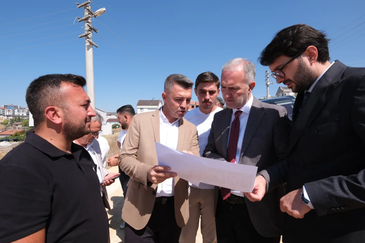 İnegöl'de Akhisar Mahallesi'nde 14 sokak sathi kaplama