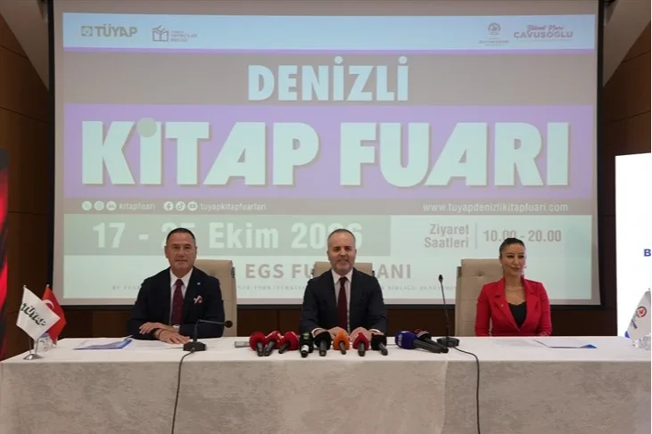 Denizli'de İlk TÜYAP Kitap Fuarı 17-25 Ekim'de Başlıyor