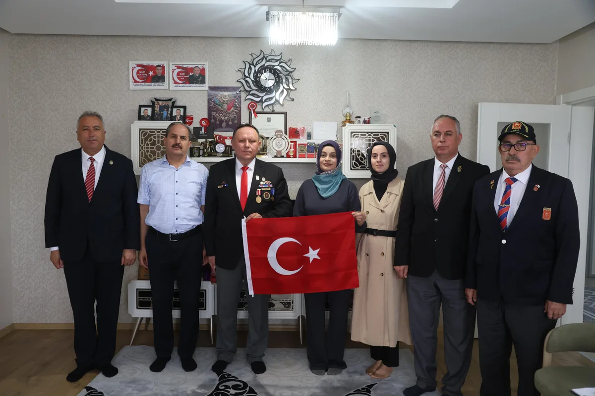 Konya Büyükşehir Belediyesi gazilerini ziyaret etti