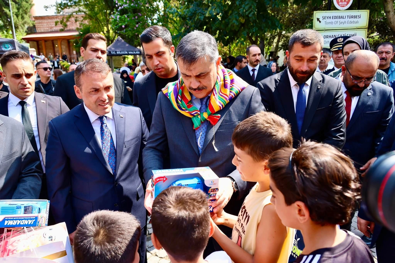 İçişleri Bakanı Mustafa Çiftçi Söğüt’te... Ertuğrul Gazi’nin türbesini ziyaret etti