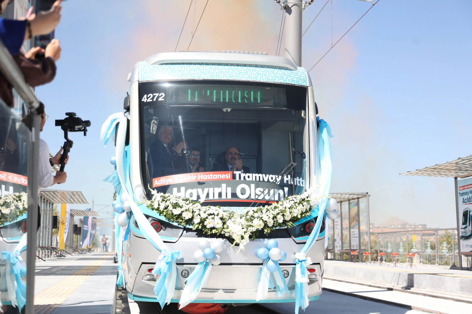 Konya’da Adliye-Şehir Hastanesi Tramvay Hattı açıldı